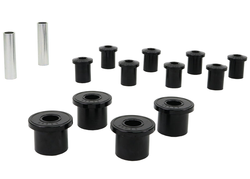 Black Nolathane REV161.0000 Leaf Spring and Shackle Bushing (Rear)