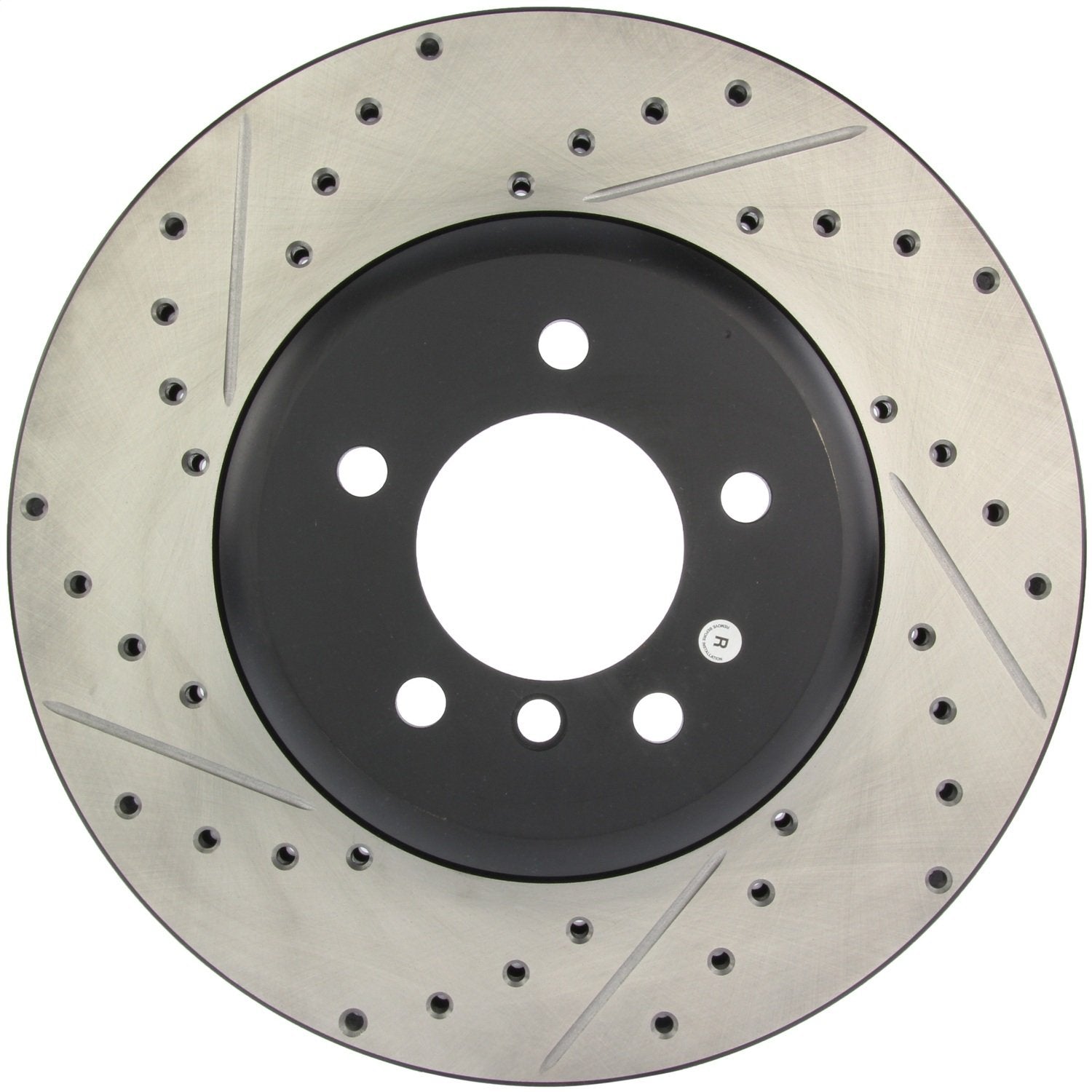 Sport Drilled/Slotted Brake Rotor StopTech 127.34071R (Front Right), 1 Pack