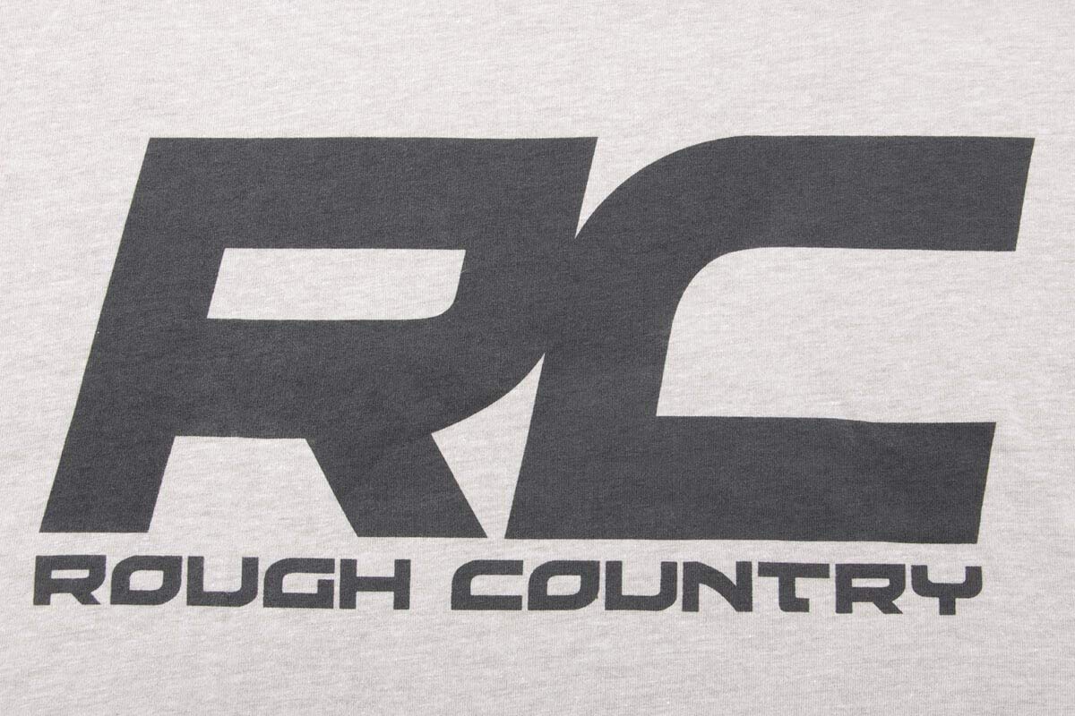 T-Shirt Rough Country | Logo | Grey | XL - 84086XLG