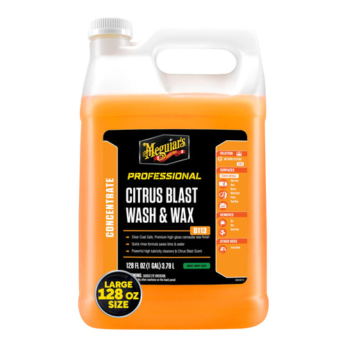 Citrus Blast Meguiar's Wash & Wax - 1 Gallon Container
