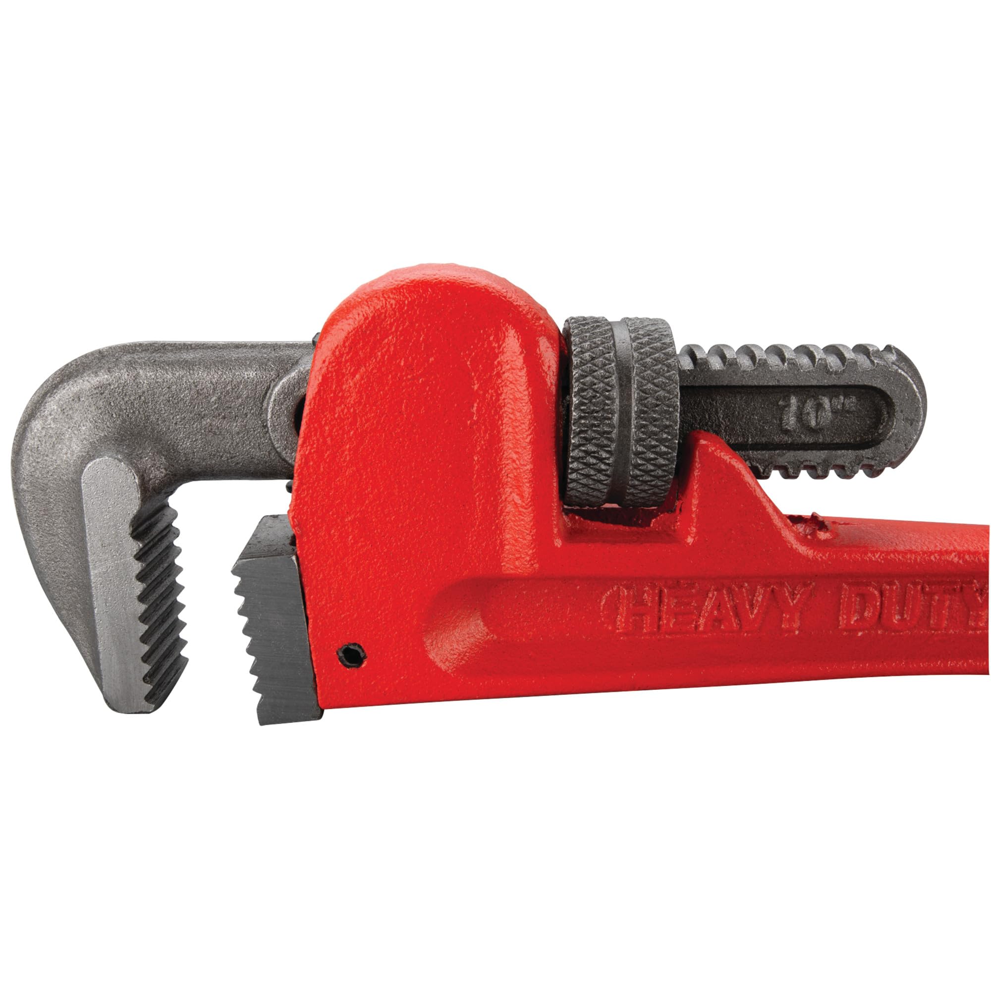 Heavy-Duty Performance Tool W1133-10B Adjustable Straight Pipe Wrench, 10-inch