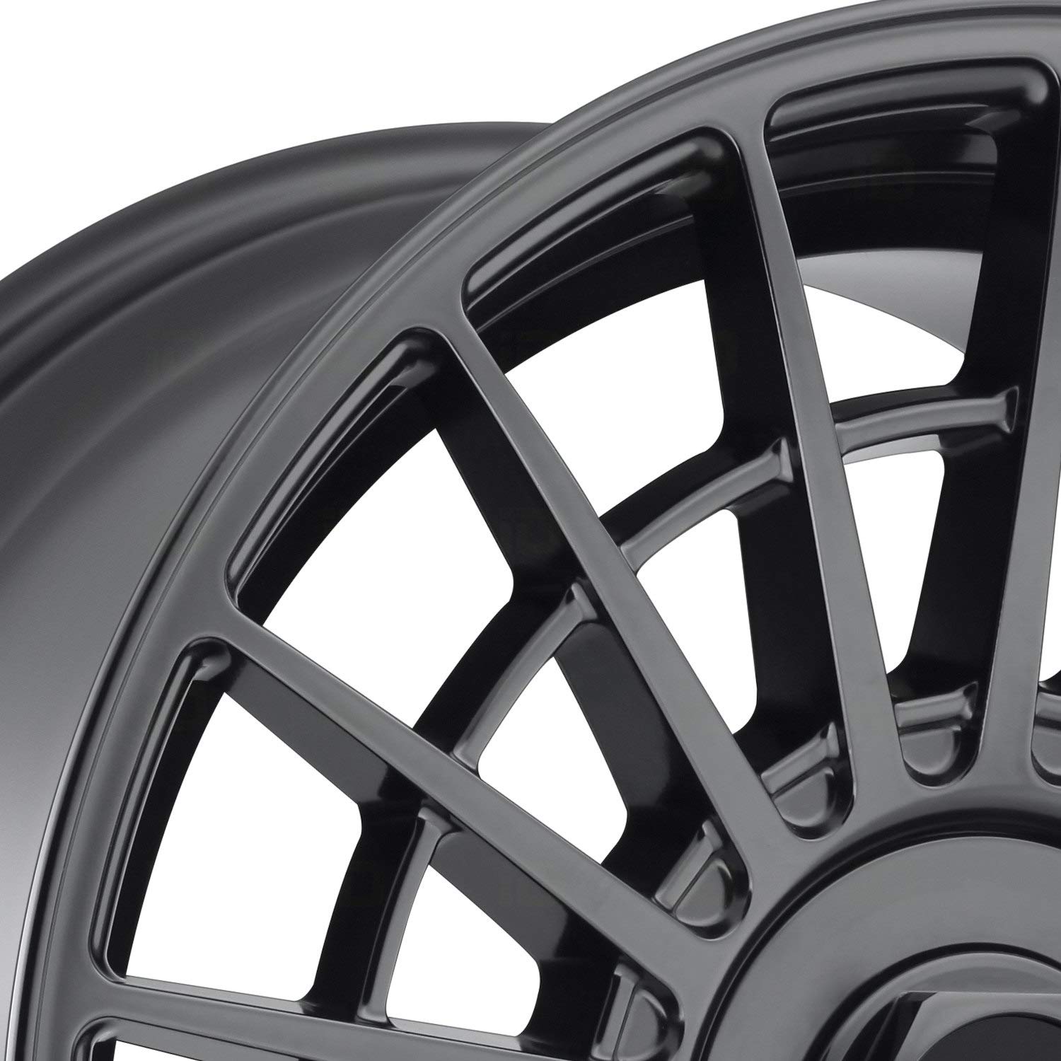 R142 Rotiform 19X10 5X100/112 MT-BLK 35MM - R1421900F3+35