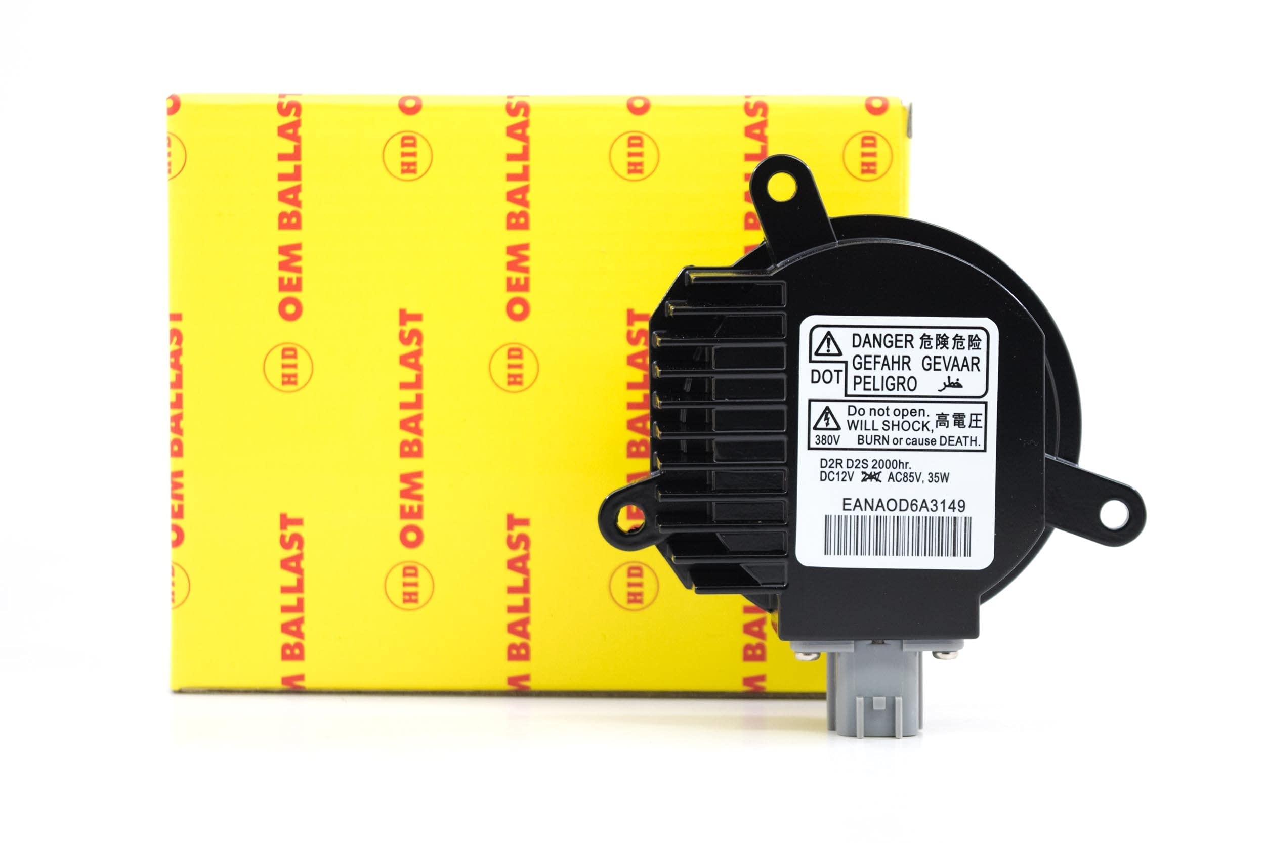Panasonic Gen V OE Replacement Ballast, Matsushita Fits Nissan/Infiniti OEM Part Number 2847489904, 2847489915, NZMNS111LANA, NZMNS111BNA, Direct Plug and Play Replacement for Factory HID (1x BL203)