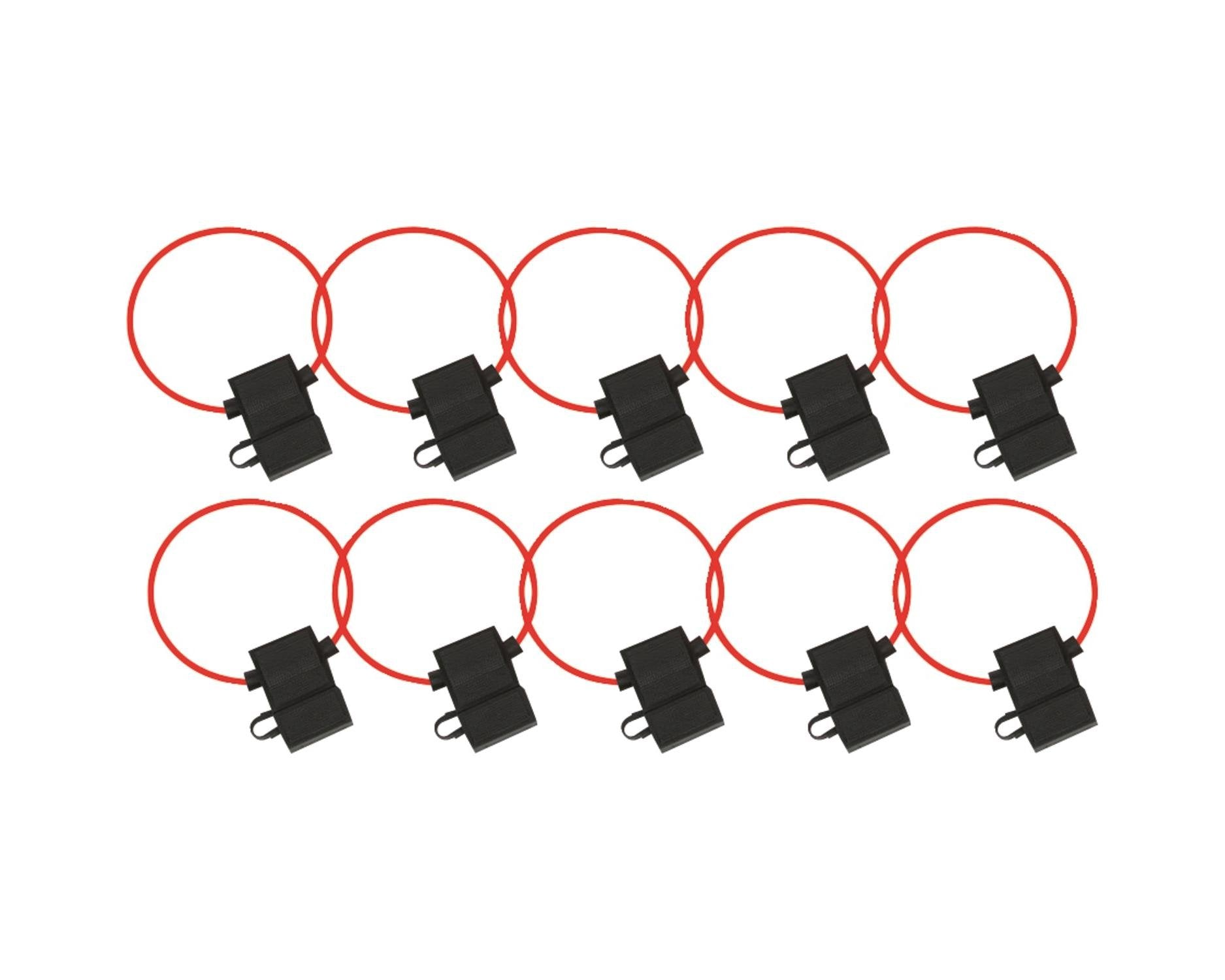 ATC Fuses Holder Install Bay with Cover - 16 Gauge