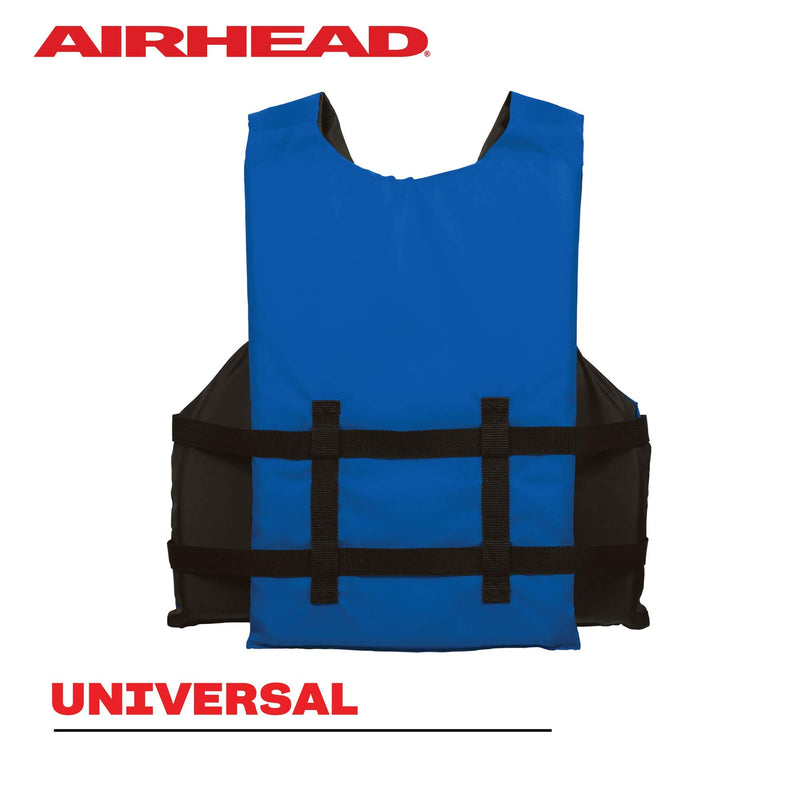 AIRHEAD Life Jacket General All Purpose, US Coast Guard Approved Type III Life Vest perfect for Boating and Personal Watercraft Use