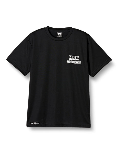 51007-AK247 HKS MOTOR SPORT T-SHIRT BLACK L