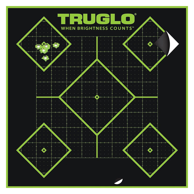TRUGLO 5-Diamond TRU-SEE Reactive Splatter Target