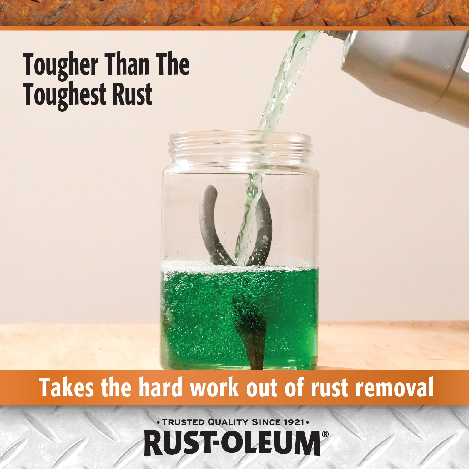 Rust-Oleum Soak & Bath Rust Dissolver | Heavy-Duty Corrosion Remover for Metal Tools, Cars, Bikes, Grills, Bolts, Firearms & More | Gallon