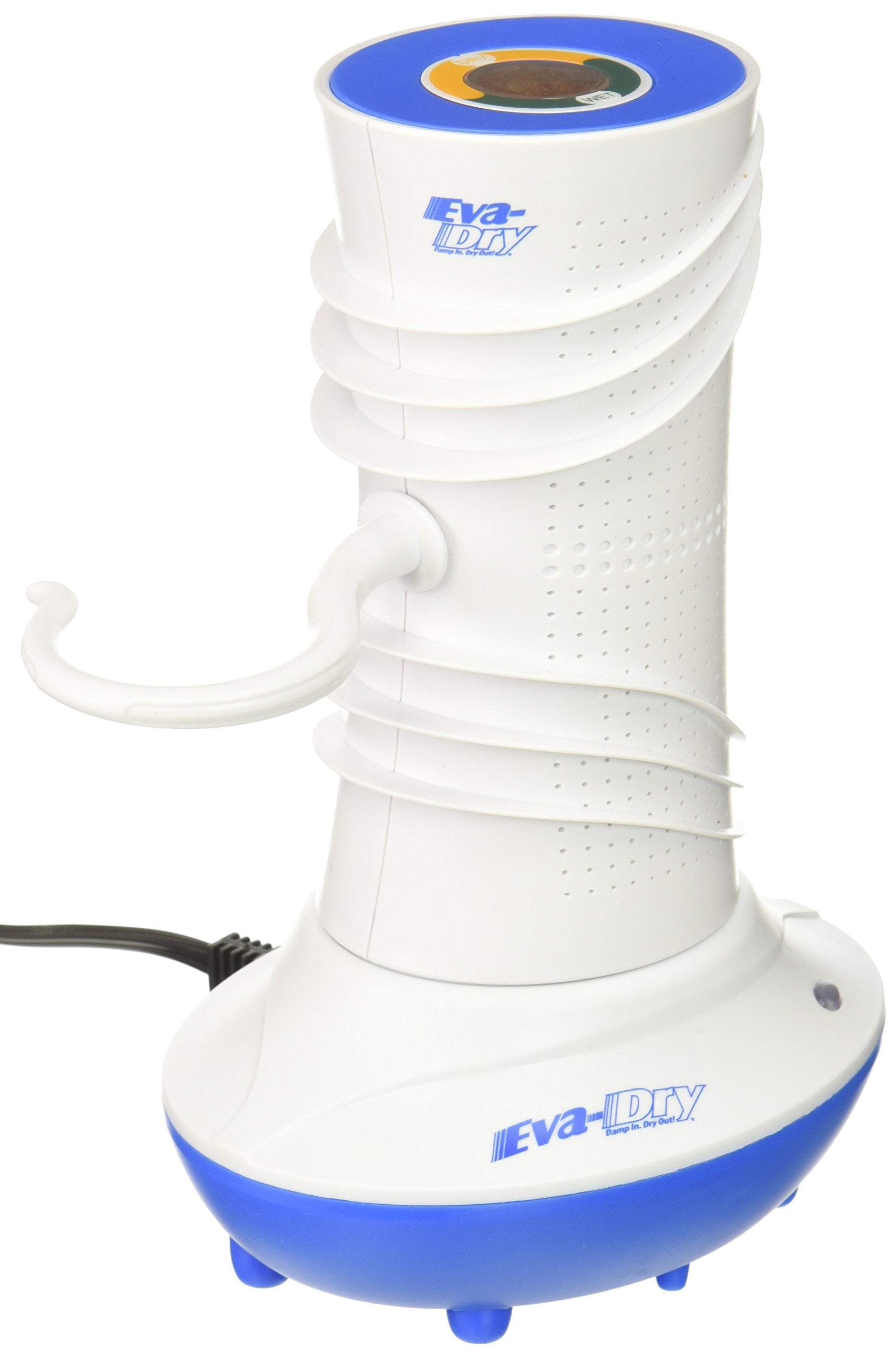 Eva-Dry Air-Dry System EDV-365 – Renewable Dehumidifier with Dual Cylinders, Rapid 2-Hour Renewal, and Color-Changing Indicator – Ideal for Closets, Safes, Boats, and Small Spaces
