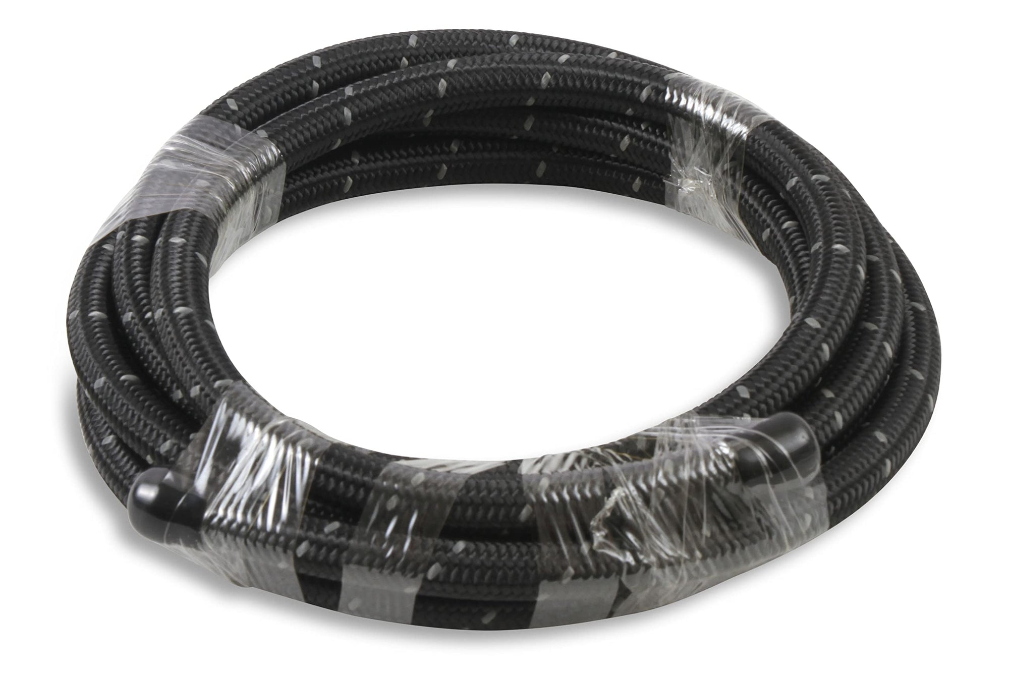 Black Braided Hose Mr. Gasket -6 6 Feet