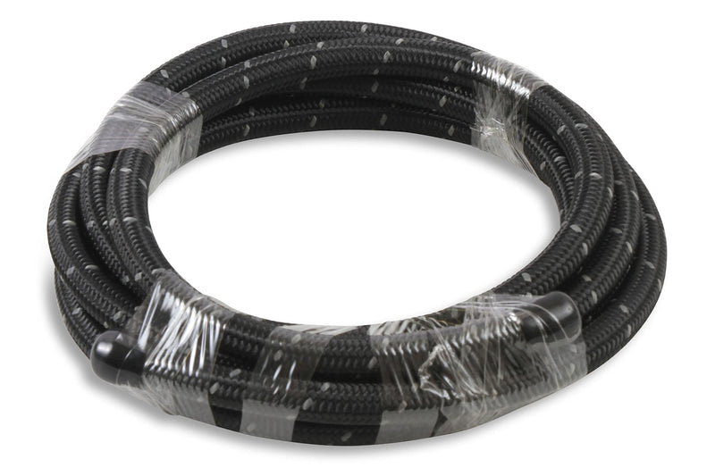 Black Braided Hose Mr. Gasket -6 10 Feet