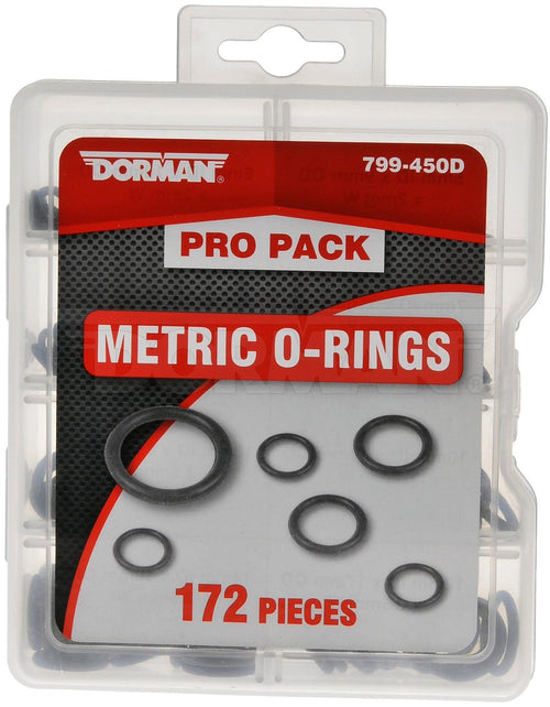 Metric Pro Pack O-Rings, 172 Pieces
