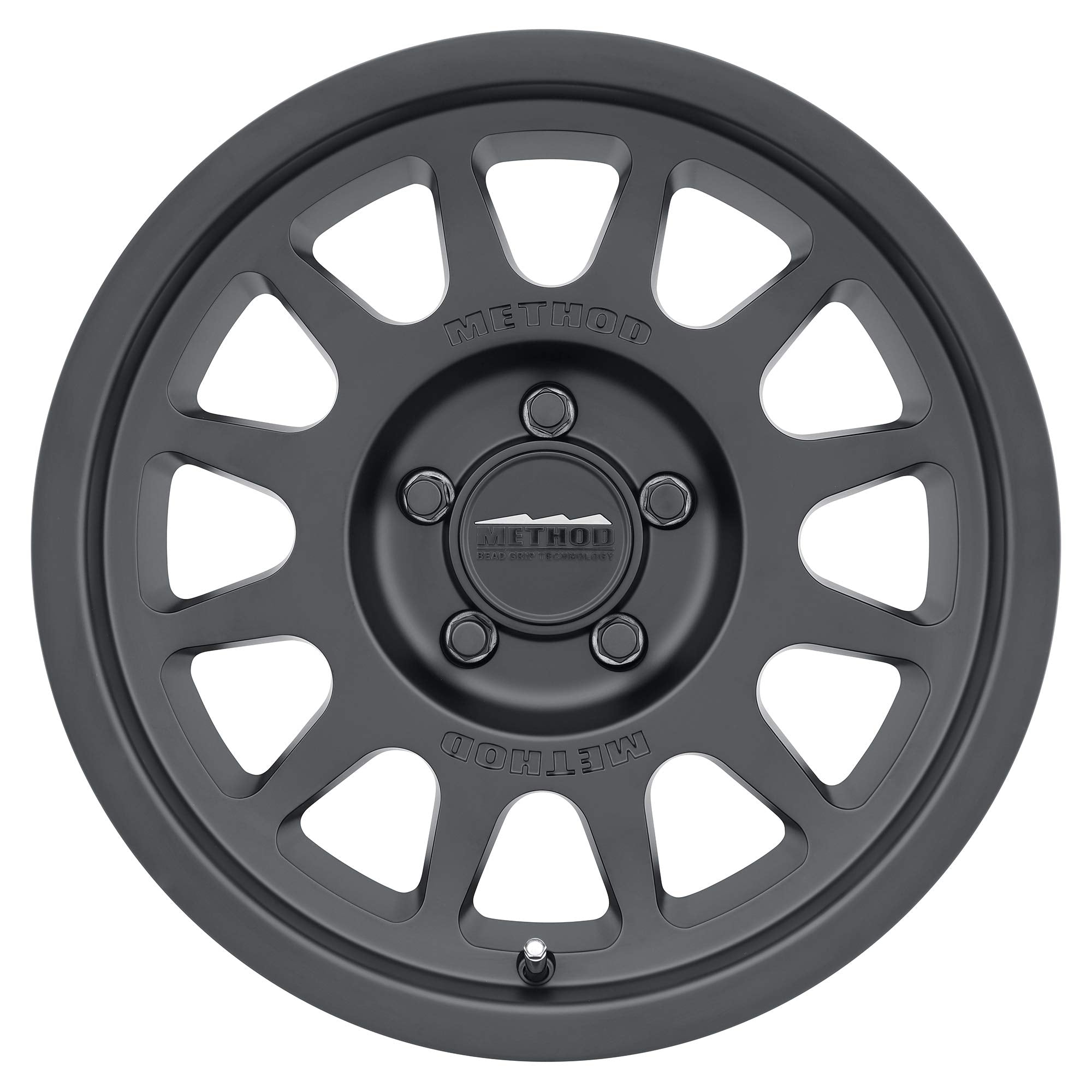 703 Method Race Wheels Matte Black 17x7.5" 5x160", 50mm offset 4.75" Backspace, MR70377556550