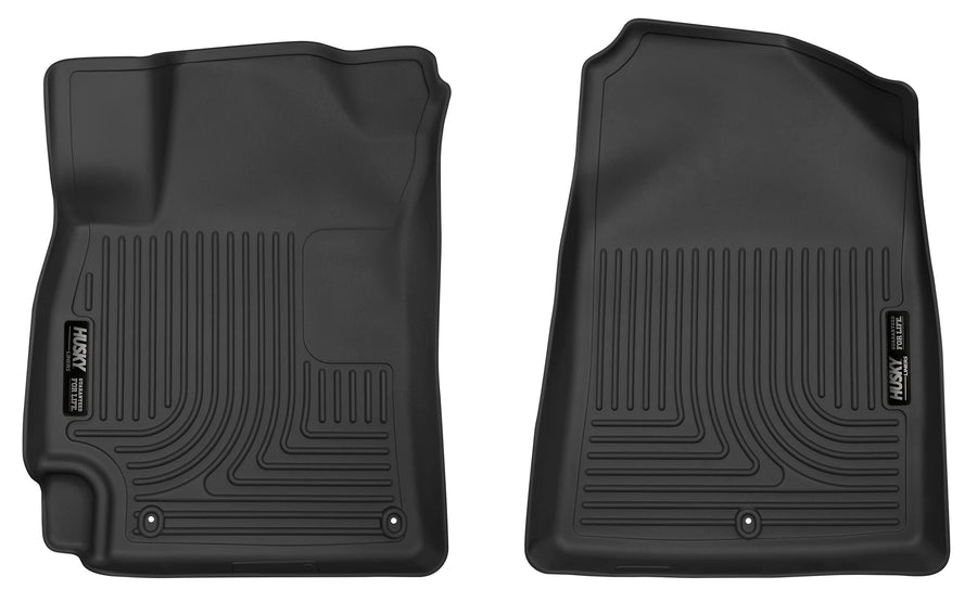 Husky Liners Floor Mats X-act Contour | Fits 2017 - 2020 Hyundai Elantra | Front Row, 2-pc Black - 52191