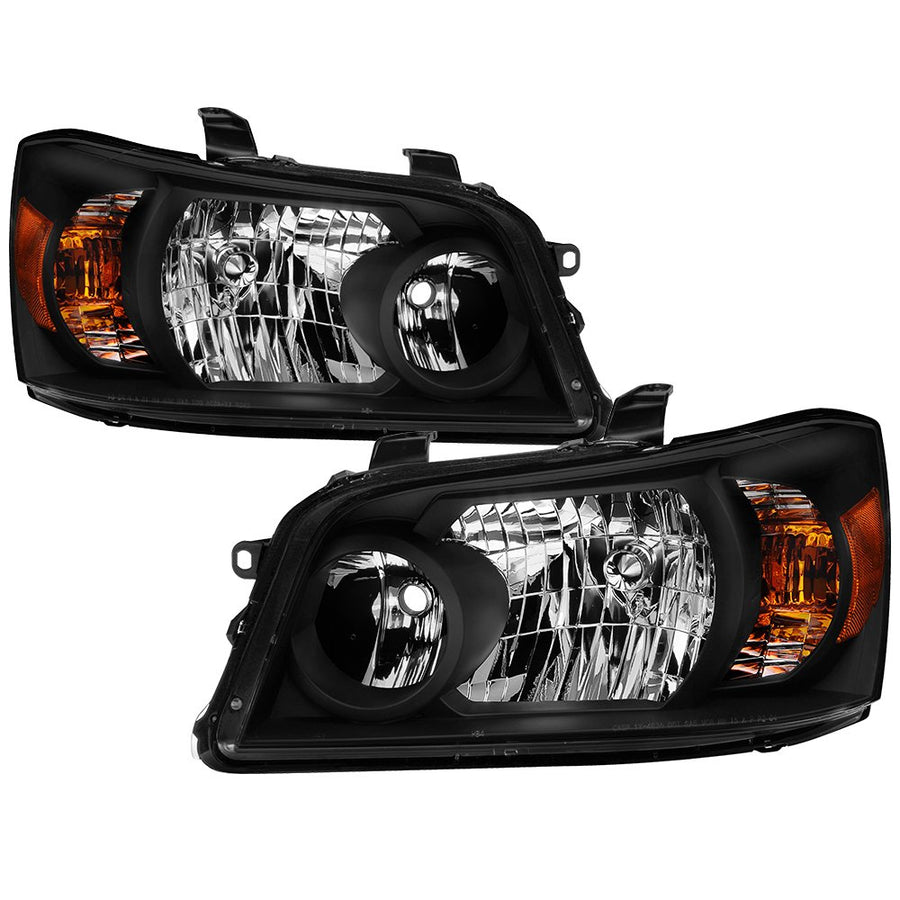 OEM Style Xtune Headlights (HD-JH-THIGH04-AM-BK)