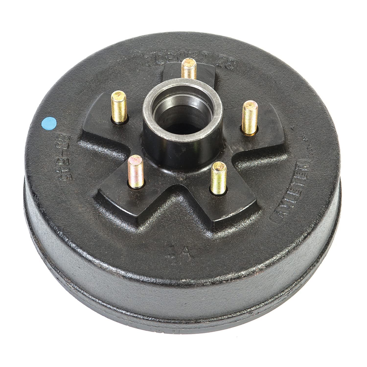 Trailer Brake Hub Assembly Husky Towing 30796 with Drum - 2300-4000 lb Capacity 5 x 4.5 Bolt Pattern 1/2 Inch Stud Fits 10 Inch x 2-1/4 Inch Drum, Single