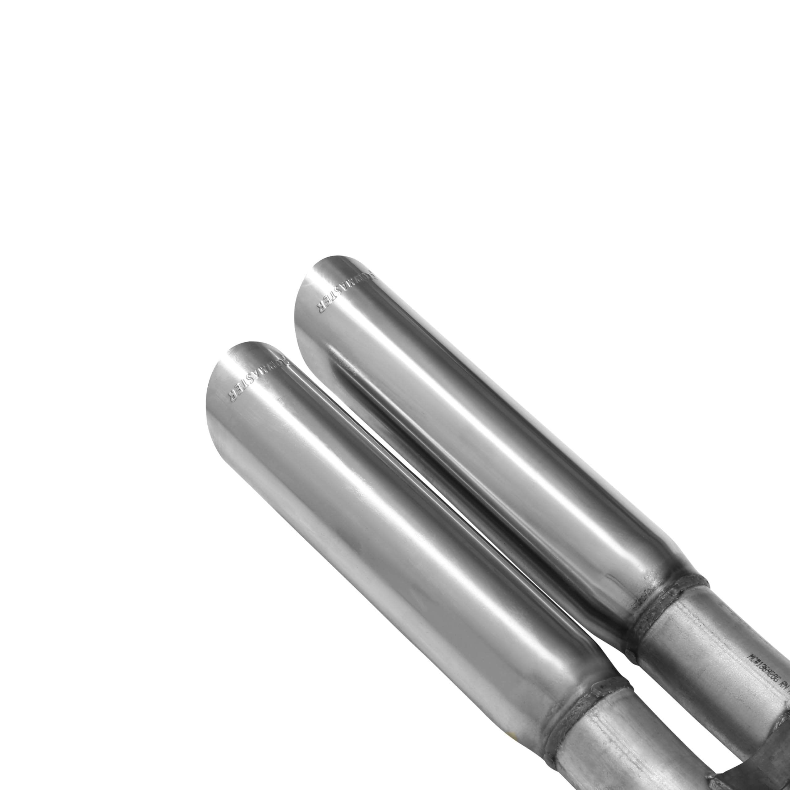 American Thunder Flowmaster 17398 Cat-Back Exhaust Kit Dual 2.5 Inch Tailpipes Aluminized Steel 3 Inch Polished Stainless Steel Tips Compatible with 2004-2005 Dodge Ram 1500 5.7L 140 Inch Wheelbase
