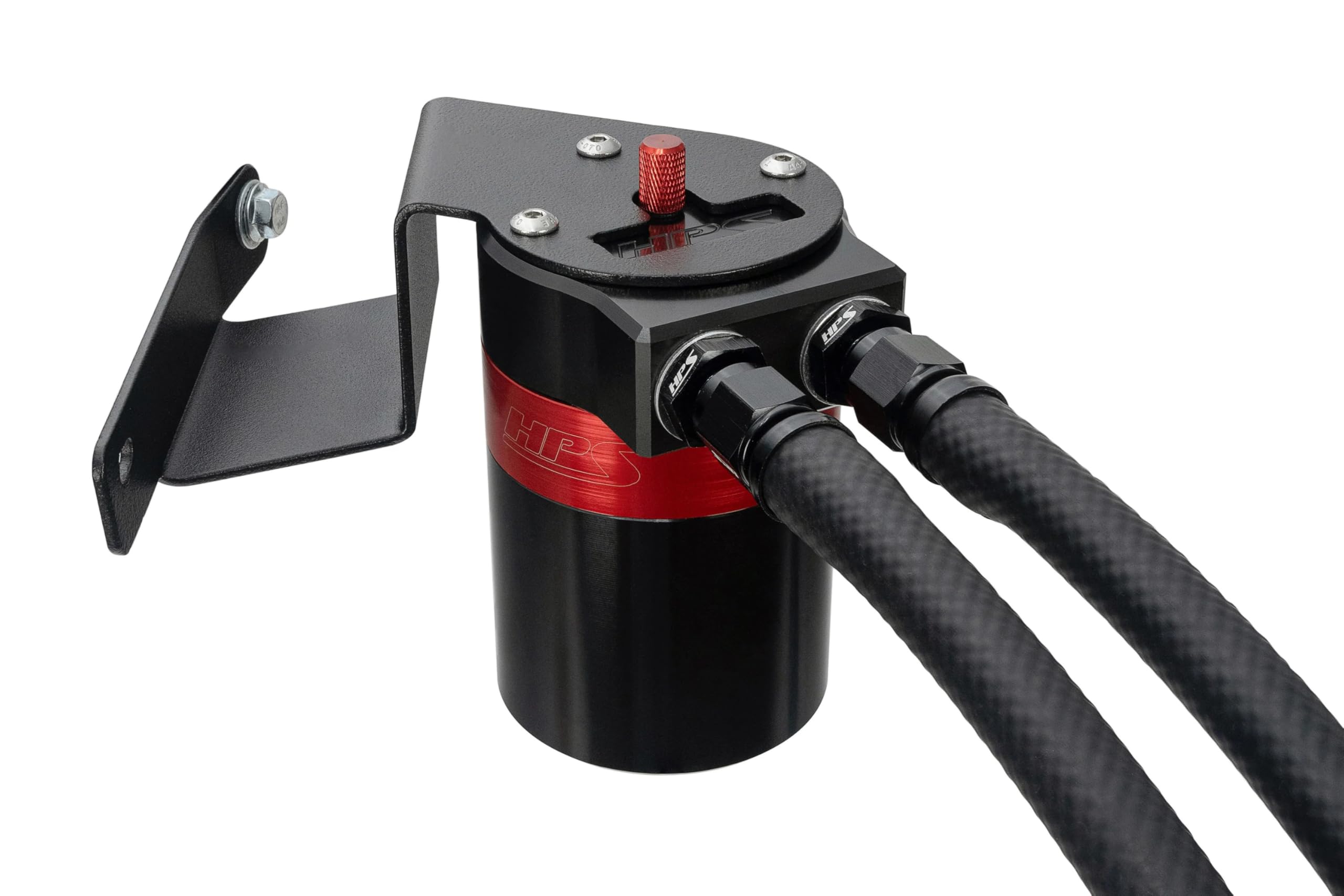 Compatible HPS Aluminum Oil Catch Can Kit for 2009-2014 Acura TSX 2.4L, 860-013