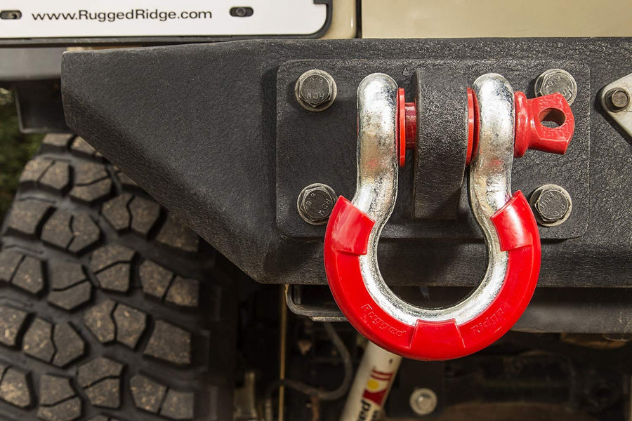 D-Ring Shackle Isolator Kit Rugged Ridge | 11235.41 | Universal Fit