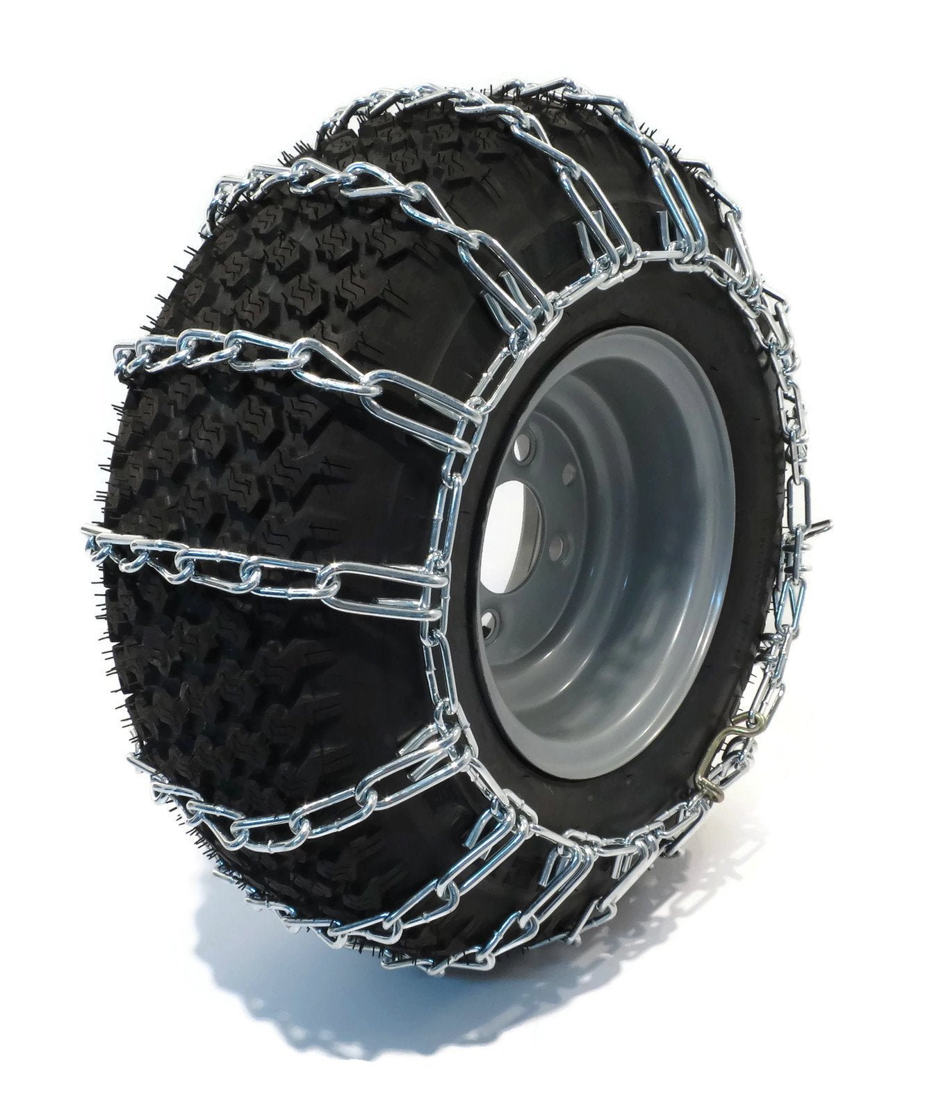 Oregon Lawn & Garden Tire Snow Chains 2-Link Spacing Size 16X650-8 & 15X600-6 Tires