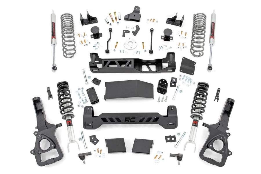 6" Lift Kit Rough Country w/M1 Struts for 2019-2024 Ram 1500 4WD - 33440