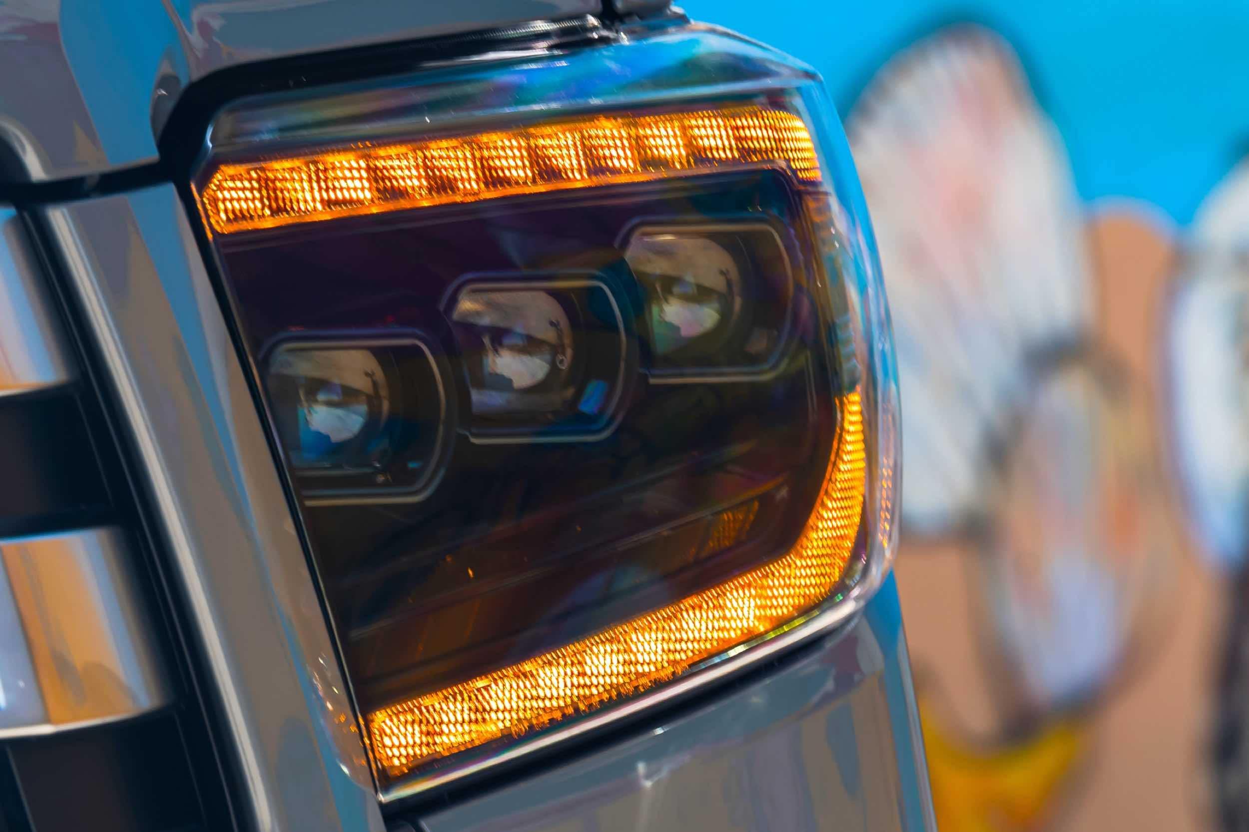 Toyota Tundra 14-21 Morimoto XB LED Headlights, Plug and Play Amber DRL Headlight Assemblies (LF532.2-A-ASM)
