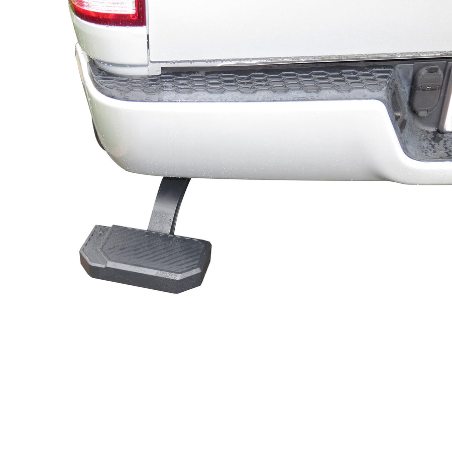 Retractable Black Horse Truck Bed Corner Step Compatible with 09-10 Dodge 1500|19-24 Ram 1500 Classic|11-18 Ram 2500-3500-1500