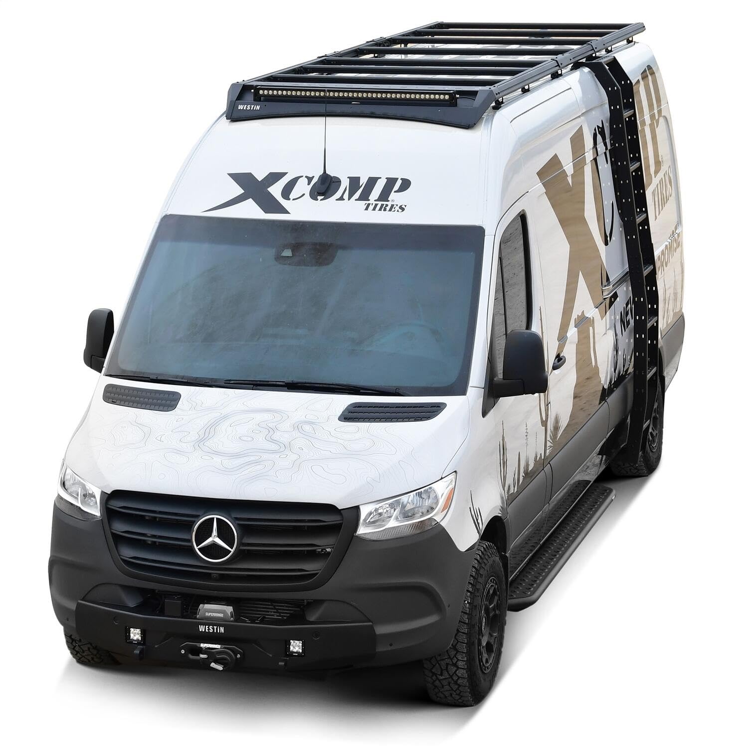Mesa Side Ladder Westin fits 2019-2023 Sprinter High Roof