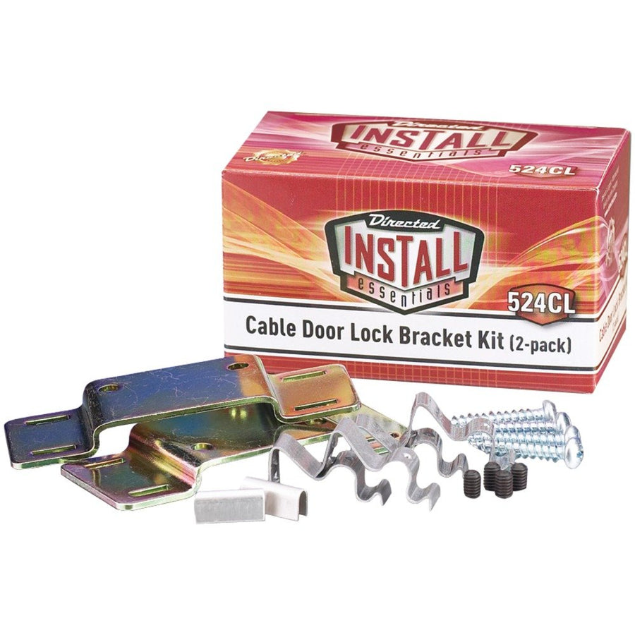 Cabled Door Bracket Kit Install Essentials 524CL - 2 Pack