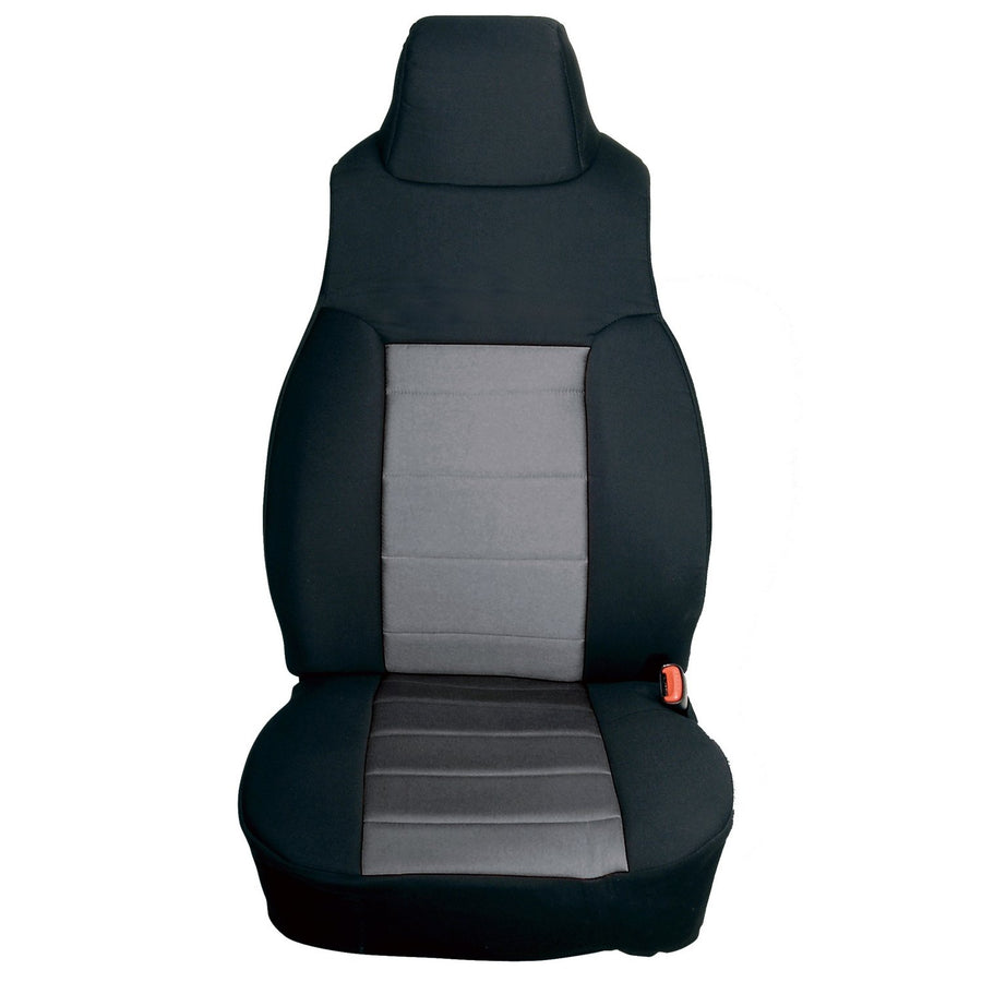 Seat Cover Kit, Front, Neoprene, Gray | Rugged Ridge | 13211.09 | Fits 1991-1995 Jeep Wrangler YJ