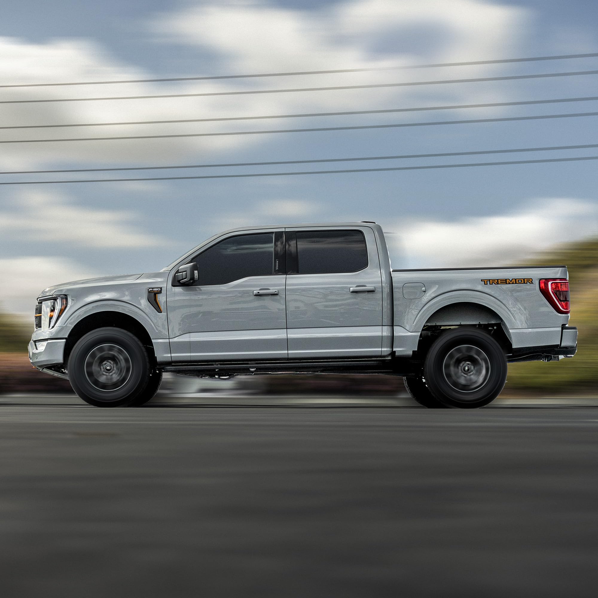 MagnaFlow Performance Exhaust System Cat-Back, 19584 NEO Series, Compatible with 2021-2024 Ford F-150 Tremor, Dual Split Rear Exit Style