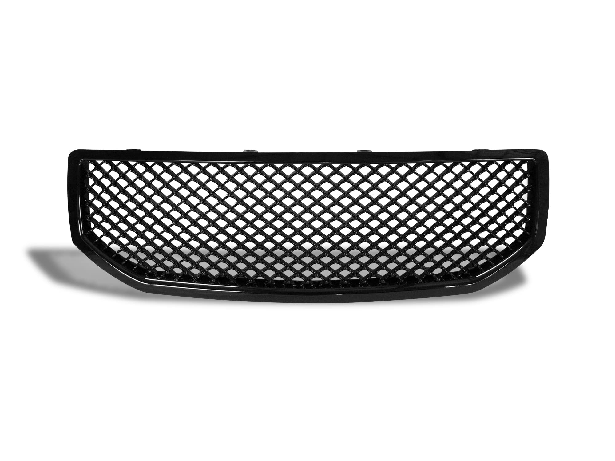 7147638 Armordillo USA Mesh Front Hood Grille - Gloss Black Fits 2007-2012 Dodge Caliber