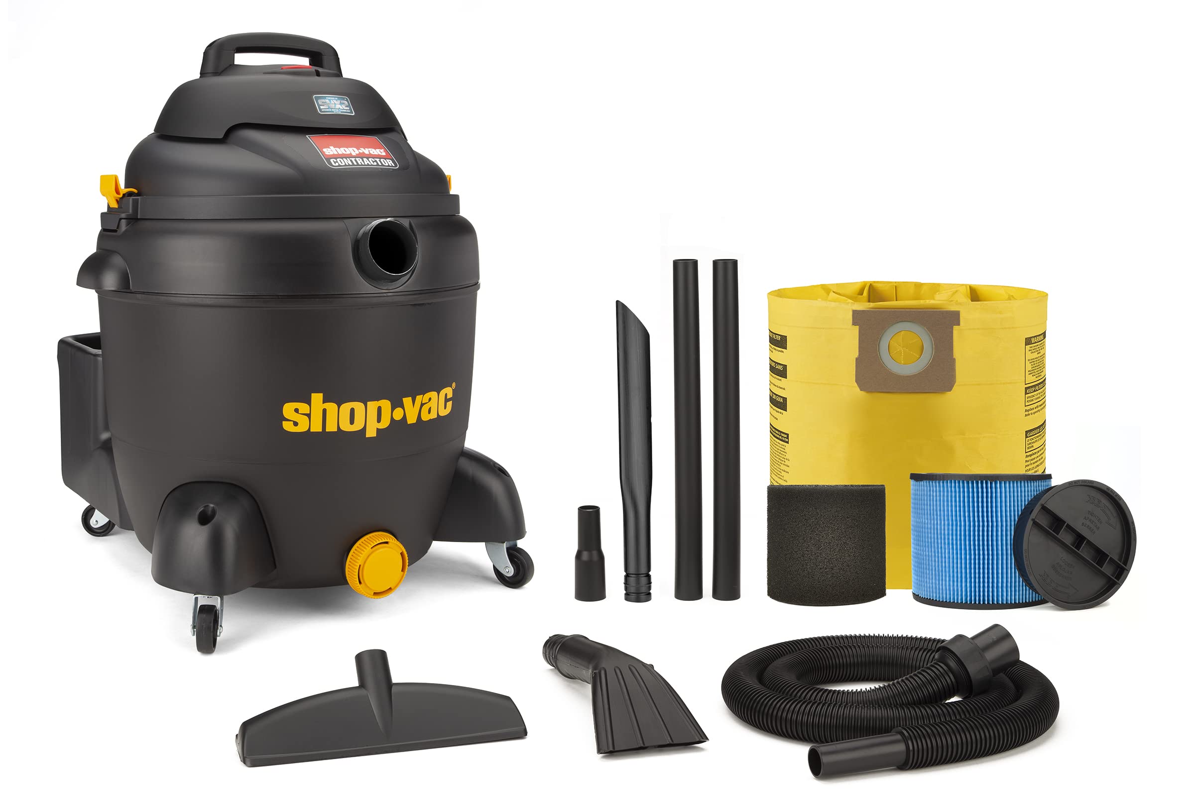 18 Gallon Shop-Vac 9627310 6.5 Peak HP Contractor Wet Dry Vacuum