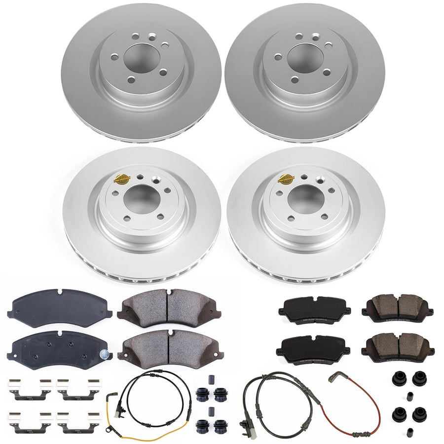 Power Stop Z23 Evolution Sport Geomet® Coated Brake Kit Front & Rear