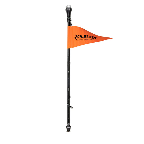 Visibility Light Kit RAILBLAZA with Flag, Compatible with MiniPort Track Mount for Kayaks, Canoes or Recreational Paddler