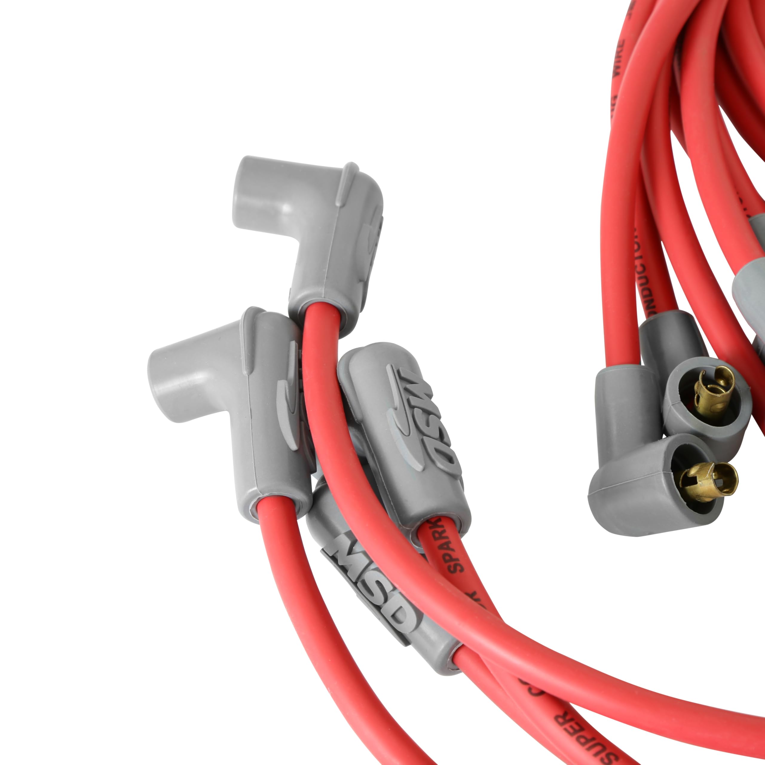 Super Conductor MSD 31659 Spark Plug Wire Set, Socket Dist. Cap