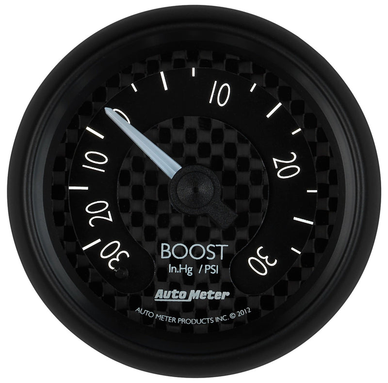 GT Series Auto Meter Mechanical Boost/Vacuum Gauge 8003