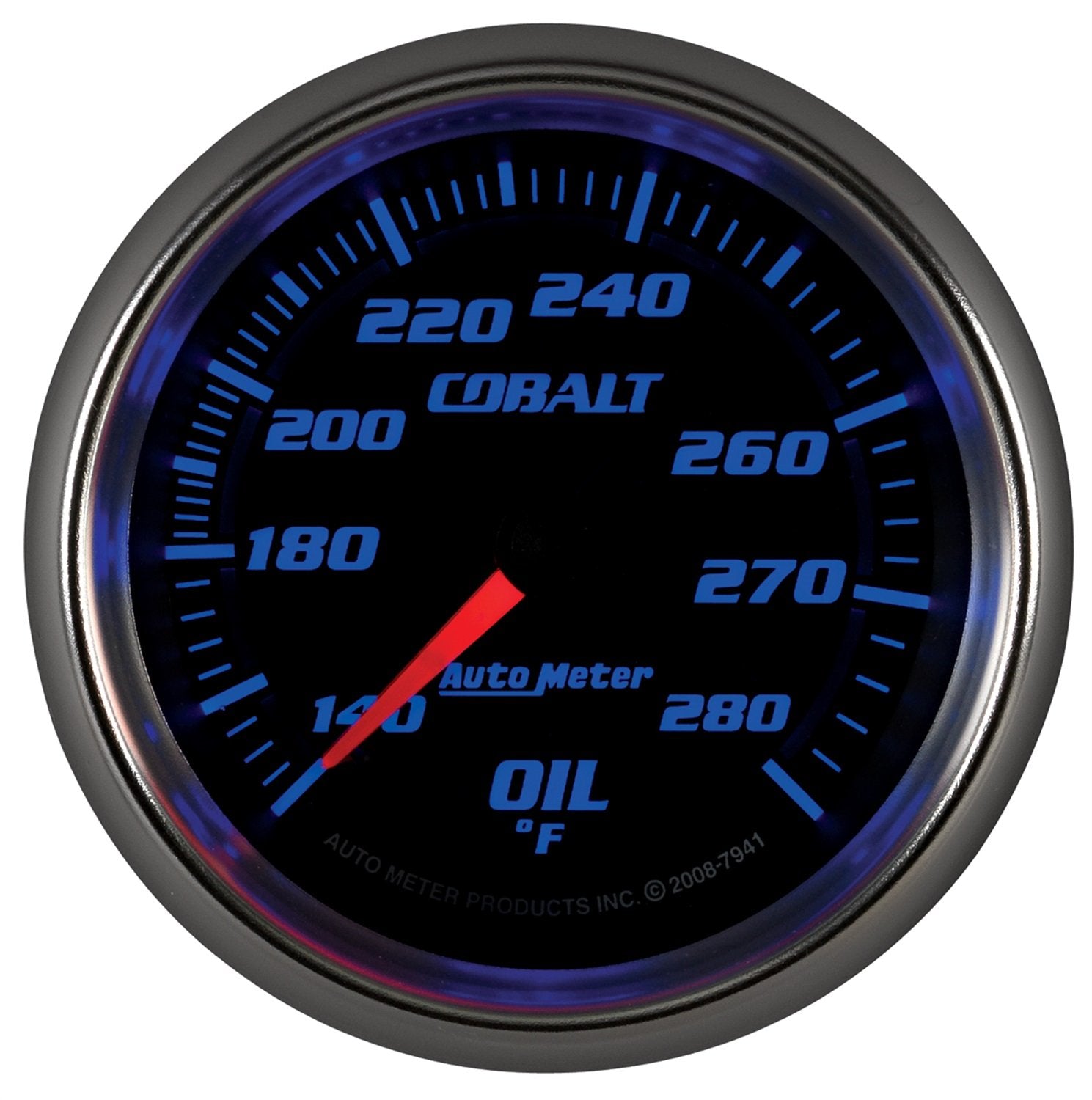 Cobalt Auto Meter 7941 Mechanical Oil Temperature Gauge