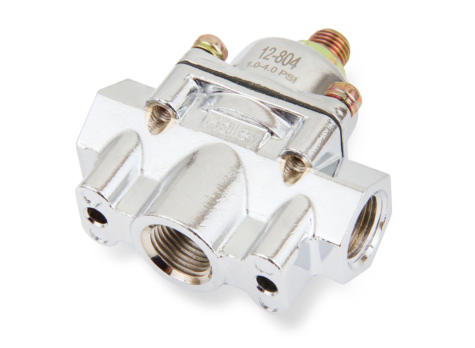 12-804 Holley Chrome Carbureted Fuel Pressure Regulator