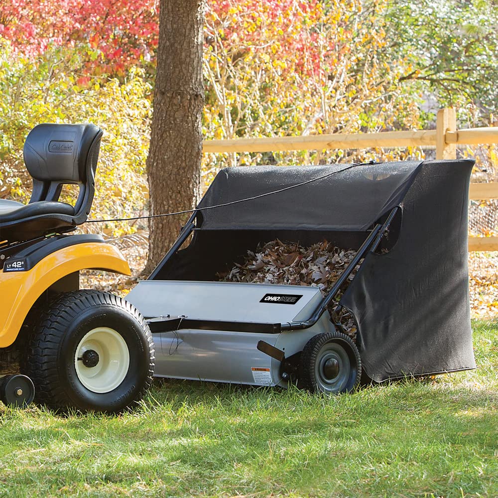 Lawn Sweeper Ohio Steel 4222V2, 22 cu.ft, Gray