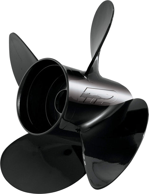 Hustler Turning Point Propeller 21502141 Aluminum 4 Blade Propeller with 4-3/4" Gear Case (90-300+ hp LE-1421-4L)