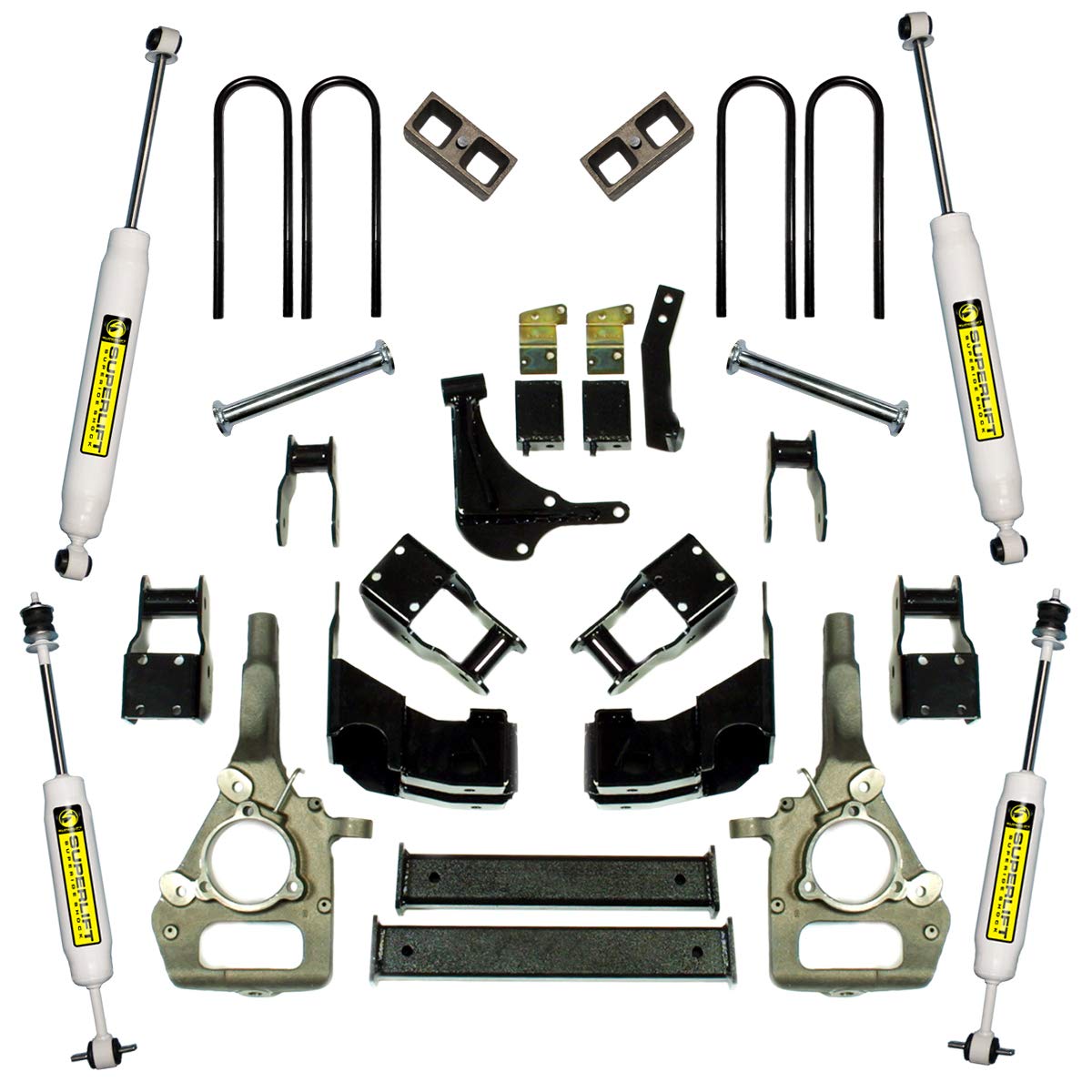 4 In. Front Lift Kit Component Box Superlift S30-96311 For 1998-2010 Ford Ranger