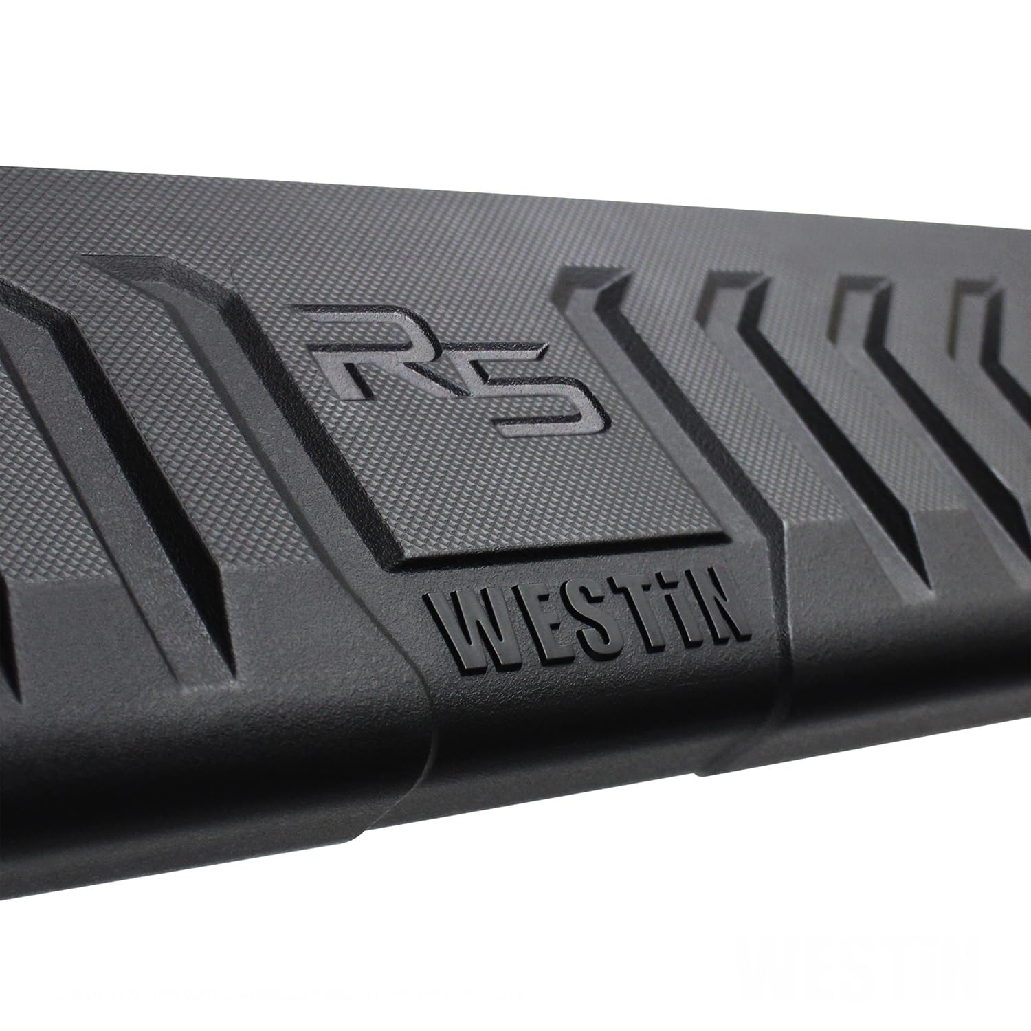 28-534780 Westin R5 Wheel to Wheel Modular Nerf Bars fits 2019-2024 Ram 2500 3500 Crew Cab 6'5" Bed Polished Pair
