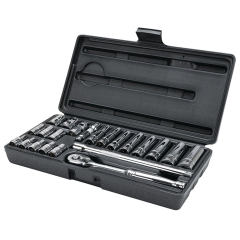 W36901 Performance Tool 1/4-Inch Drive SAE Socket Set, 22-Piece
