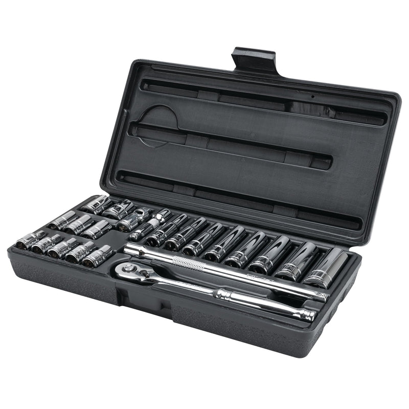 W36901 Performance Tool 1/4-Inch Drive SAE Socket Set, 22-Piece