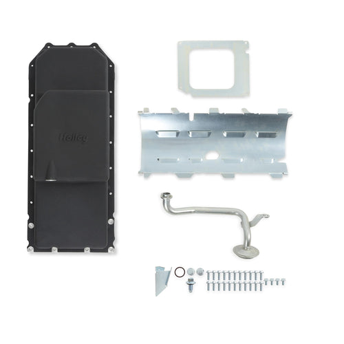 302-60BK Holley Gen III Hemi Engine Swap Oil Pan - Black