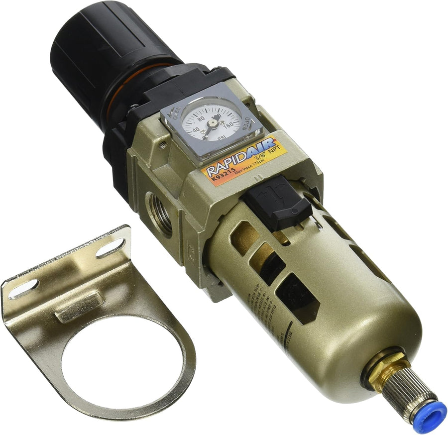 K93215 Rapidair NPT Filter Regulator, 3/8-Inch