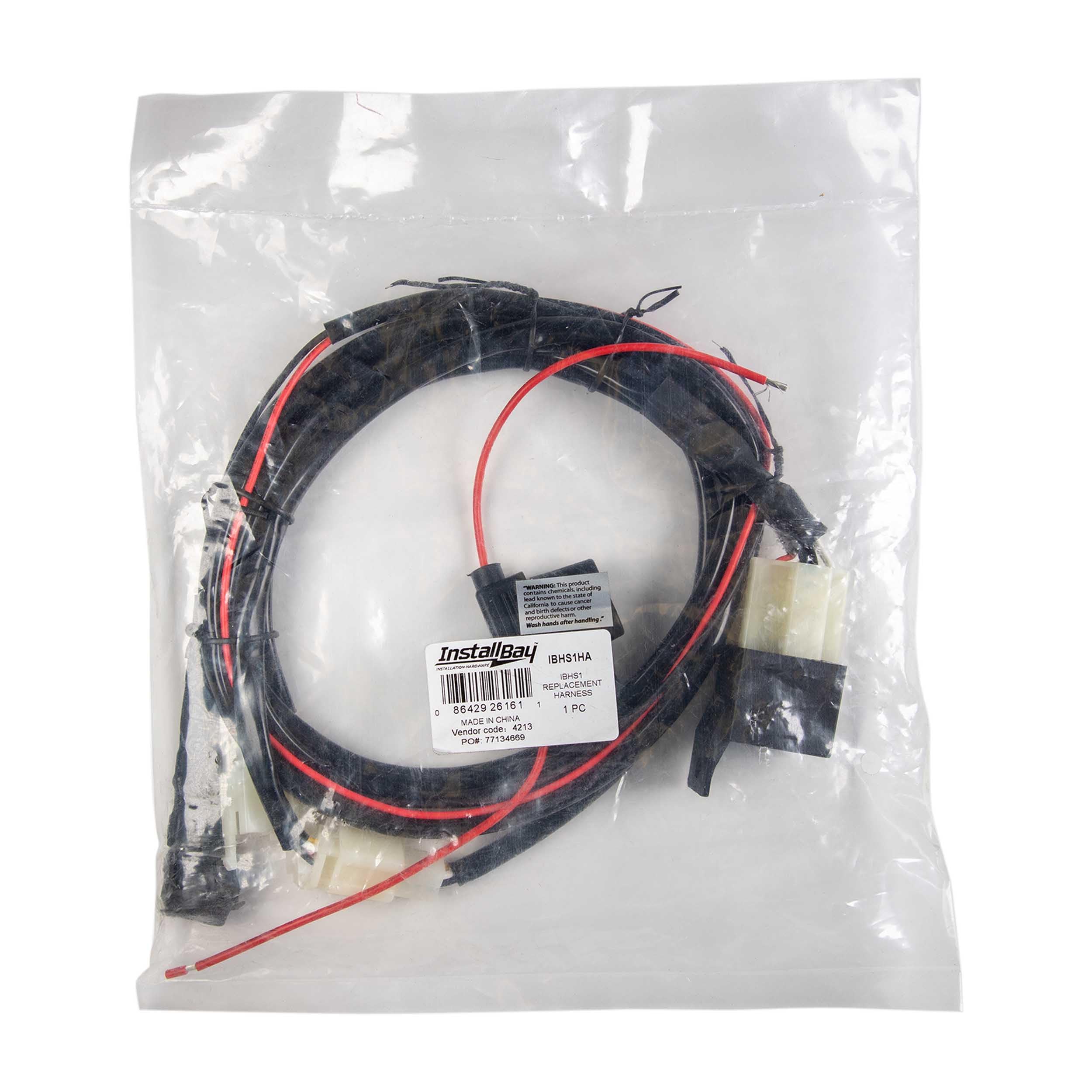 Replacement Install Bay Harness for Seat Heater Ibhs1