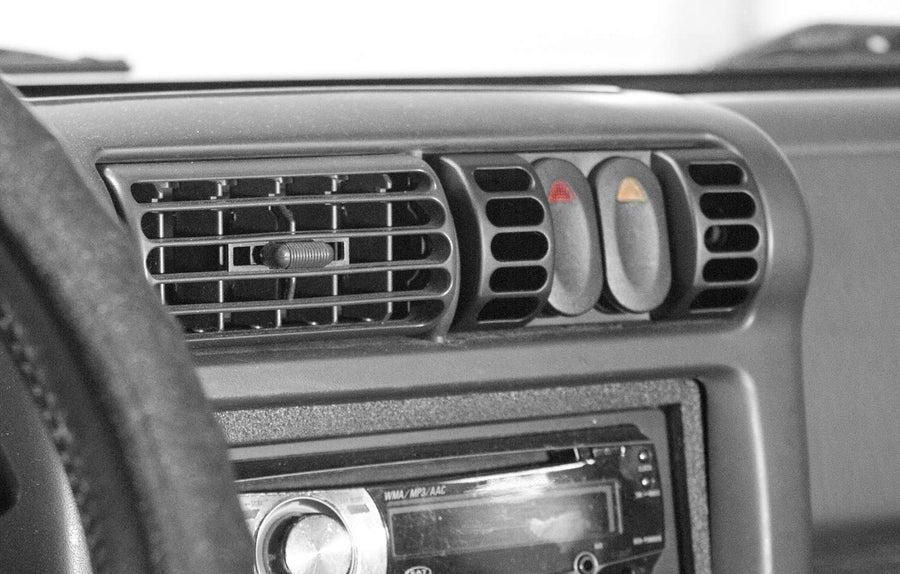 Switch Pod Rugged Ridge for Jeep Wrangler TJ | Thermoplastic Olefin (TPO), Black | 17235.80 | Fits 1997-2006 Jeep Wrangler TJ