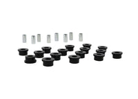 Control Arm Bushing Nolathane REV053.0012 Black (Inner and Outer Rear)